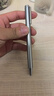 小米米家签字笔中性笔中性笔金属黑色笔芯巨能写学生办公礼品定制 得力金属银色+3支笔芯（得力看清楚） 0.5mm 实拍图