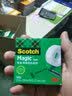 3M 思高 隐形胶带 磨砂透明神奇错题胶带 无痕隐形 可黏错题  办公用品 810-CH33 12.7mm×33m 1包装 实拍图