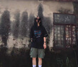 佐优品夏季潮牌余文乐工装短裤男宽松直筒休闲五分裤多口袋美式大码中裤 军绿色 36 实拍图