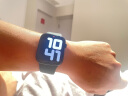 Apple watch苹果手表s9 iwatch s9电话智能运动手表男女通用款 【S9】午夜色  标配 45毫米 GPS款 M/L 实拍图
