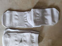 安踏（ANTA）【多双装】运动袜 男女透气跑步棉袜抗菌训练跑步短袜男袜子 【船袜3双装-快干透气】黑/灰/白 M（37码-42码） 实拍图