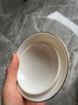 源淘窑描金羊脂玉功夫茶具套装高档德化白瓷陶瓷家用整套泡茶壶盖碗茶杯 盖碗马蹄杯描金白/安全包装 12头 实拍图