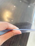 无印良品【老爸抽检】3FTPU透明桌垫防水防油餐桌隔热布茶几桌面保护垫子 【德国进口无味3FTPU】透明足厚1.3mm 50x100cm(3FTPU抗菌无味) 实拍图