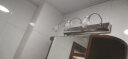 樱冠（SERULA） LED镜前灯可免打孔双三头简约不锈钢浴室卫生间伸缩镜柜灯化妆灯 三头3x3W(46cm) 暖光 实拍图