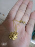 中国黄金（CHINA GOLD）黄金吊坠女十二生肖吊坠3D硬金情侣足金挂坠送女友送老婆生日礼物 机灵鼠 约1g 实拍图
