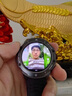 众度豪华成人电话手表为商务学习运动设计的健康监测可插卡智能手表初高中生老人测心率连接蓝牙/WiFi 炫酷黑【侧置摄像头+独立插卡】 实拍图