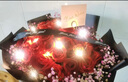 欣尚 鲜花速递红玫瑰花束送老婆女友生日礼物全国同城配送 19朵香槟玫瑰粉玫瑰混搭 实拍图