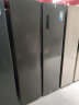 美的（Midea）556升对开门冰箱 变频智能风冷无霜 家用大容量 一级变频推荐 BCD-556WKPM(Q) 炭灰-浮光 实拍图
