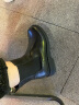 天美意烟筒靴女鞋商场同款复古加绒气质切尔西女靴短靴子女BB011DD2 黑色 36 实拍图