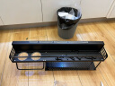 水天一方 厨房置物架壁挂免打孔调料盒筷子筒刀架挂钩家居厨具用品收纳架 70cm双层【双筷筒+4刀槽+有杆】 实拍图
