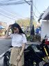 潮印雅堂 纯棉短袖文化衫定制T恤工衣定做工作服同学聚会周年订做广告衫定制班服印logo圆领衣服订制 【款式①-26支普梳棉】白色 S 实拍图