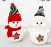 京唐 圣诞节装饰品圣诞树挂件挂饰雪人装扮公司商场活动促销礼物雪人 实拍图