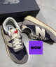 NEW BALANCE NB237系列简约百搭运动休闲鞋 MS237SC 浅灰/深蓝色 42 (脚长26.5cm) 实拍图