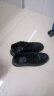 回力瑞厨师皮鞋男士防油厨房防水防滑纯黑色休闲上班工作春秋夏季板鞋子 V02黑色 43 实拍图