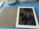 JETech 苹果iPad2/iPad3/iPad4代(仅适用2-4代)保护壳磁吸智能休眠支架保护套 蓝色 实拍图