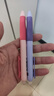 晨光(M&G)文具 热可擦中性笔正姿优握按动ST头0.5mm黑色 小学生练字笔 抑菌软胶笔握 紫粉杆4支AKPH7105A 实拍图