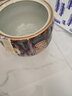 瓷小奴-景德镇米桶米缸陶瓷带盖家用防潮密封面缸杂粮储物罐储水罐 款1聚宝盆进宝20斤(试水) 实拍图