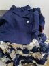 丹慕妮尔法式西装连衣裙女春秋设计感小众假两件裙子 藏蓝色 170/92A/XL 晒单实拍图