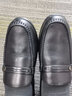 金利来（Goldlion）男鞋 商务正装皮鞋 男士一脚蹬懒人羊皮鞋 圆头透气休闲皮鞋 黑色 39 比标准码皮鞋偏大一码 实拍图