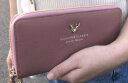 Fiat Lux 钱包女卡包女士长款拉链大容量手拿包时尚女式钱夹荔枝纹日韩手机包 紫色 实拍图