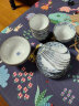 光峰 日本进口小蓝芽陶瓷米饭碗汤碗泡面碗复古碗日式家用餐具釉下彩 19*8.3cm 反口碗 7.5英寸 实拍图