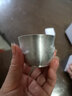 斑锡·龙纯锡酒杯三才杯一两白酒黄酒杯家用日式手工锡器酒具 实拍图