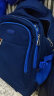 Edison初中生书包防泼水大容量双肩包小学生高年级减负背包L796-13蓝色 实拍图
