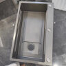 东诗日本厨房水槽大单槽304纳米不锈钢加厚洗碗洗菜盆手工枪灰水池 D套餐-升级款数显飞雨全配置 750x450mm（80%用户选择） 实拍图