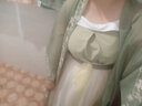 督型百里茗卿原创绿箩汉服成人女宋制印花长干寺齐腰百褶裙日常马面裙 全套(褙子+吊带+百褶裙) 2XL 实拍图