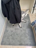 卢太太简约珊瑚绒地毯客厅茶几家用房间卧室边满铺可爱 灰色 120*160厘米 实拍图