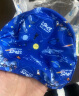 迪卡侬（DECATHLON）游泳泳帽网布舒适防水帽儿童舒适网布太空人【23年新】4910819 实拍图