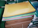 金典（GOLDEN）A3++封皮纸 凹凸皮纹纸 彩色封面纸 装订标书封皮纸 黄色150克（100张/包） 实拍图