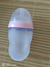 可么多么（como tomo）婴儿新生儿宽口径硅胶奶瓶 仿母乳防胀气 (3-6月)粉色 250ml 实拍图