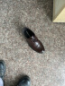 康奈 男士商务正装鞋经典圆头系带布洛克鞋深口皮鞋 深棕色 38 实拍图