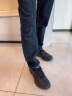 斯凯奇（Skechers）男鞋休闲商务皮鞋时尚软底缓震运动跑步男士正装鞋子216000 全黑色/BBK 42 实拍图