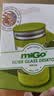 MiGo 玻璃泡茶杯女士茶水分离杯防摔耐热家用办公室带盖杯子带把茶杯 嫩叶绿450ML 实拍图
