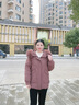 恒源祥中年妈妈冬装加厚保暖鸭绒羽绒服女狐狸毛领中老年女装连帽外套 实拍图