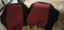 长安铃木雨燕专用汽车座套四季通用亚麻布艺坐套座椅套全包坐垫 全亚麻黑红 晒单实拍图