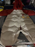 巴拉巴拉童装婴儿连体羽绒服连体衣宝宝衣服冬装哈衣爬服萌趣男童女童 铁锈红61003 66cm 实拍图