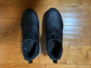 斯凯奇（Skechers）男鞋保暖男靴高帮鞋加厚加绒棉鞋一脚蹬休闲运动鞋237283C 巧克力色/黑色/CHBK 41.5 实拍图