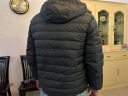 鸭鸭（YAYA）羽绒服男士轻薄短款修身时尚连帽保暖易打理外套简约潮D DYP87A0020-梦幻灰色 M /170 实拍图