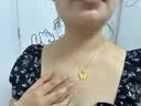 明牌珠宝 足金古法黄金蝴蝶吊坠蝶舞挂坠女士中秋礼物AFC0687工费500 足金 约6.57克 实拍图