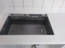 摩恩阳光系列厨房水槽大单槽洗菜盆一体盆飞雨蜂窝数显304不锈钢洗菜池 飞雨套餐 720x460mm 实拍图