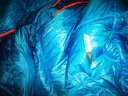 黑冰（BLACKICE） BLACKICE黑冰睡袋拒水鸭绒B700B1000户外露营成人保暖羽绒睡袋 蓝色 B-700克 L号【新标准】 实拍图