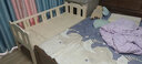 皓冰【现货】实木床拼接床加宽婴儿床实木男孩延边定制小孩床 加厚 三面护栏+椰棕床垫 150*70*40实木床【高度可调节】 实拍图