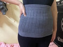 南极人羊绒护腰带保暖腰腹宫 带口袋可放暖宝加热护腰 暖肚子肚围腰围 暖肤色【秋冬加绒款】 XL（130-160斤） 实拍图