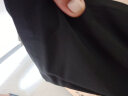 啄木鸟（TUCANO）休闲裤男四季款潮流宽松直筒裤男士时尚舒适运动长裤子 黑色 5XL 实拍图