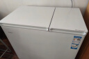 海尔（Haier）213升双箱双温商用家用冰柜 大冷冻小冷藏卧式冰柜家用小型冰箱冷柜FCD-213GHXZ 以旧换新 实拍图
