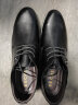 宜驰（EGCHI）皮鞋男士商务休闲正装英伦耐磨舒适通勤鞋子男 1618 黑色 44 晒单实拍图
