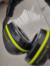 代尔塔 隔音耳罩 降噪 轻便 舒适 防噪音 耳罩 灰黄色 SNR26 103006 1副装 实拍图